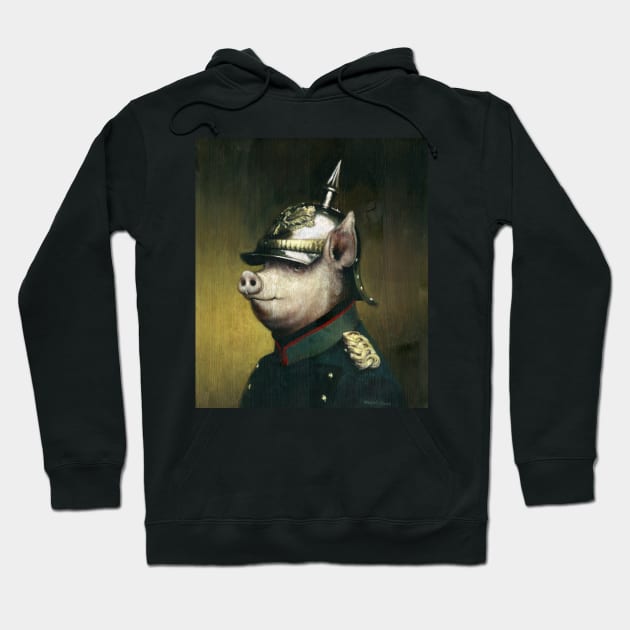 Pigglehaube Hoodie by mictomart